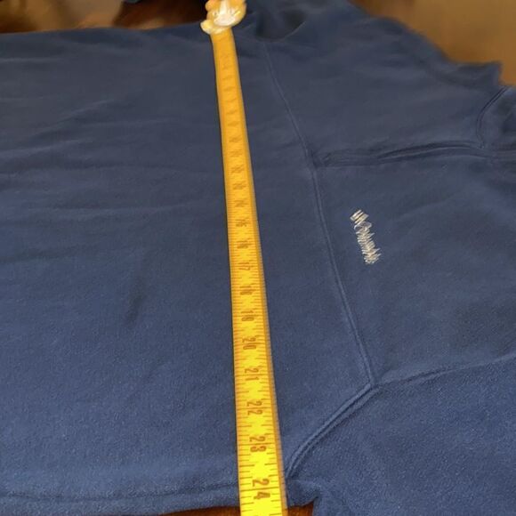Columbia Men’s Pullover Navy Sweatshirt Size XL - Picture 8 of 10